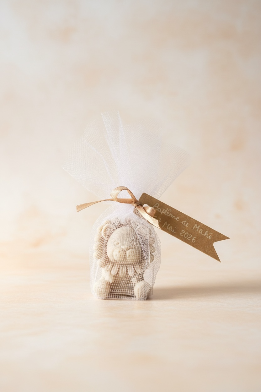 Fondant parfumé Lion personnalisé