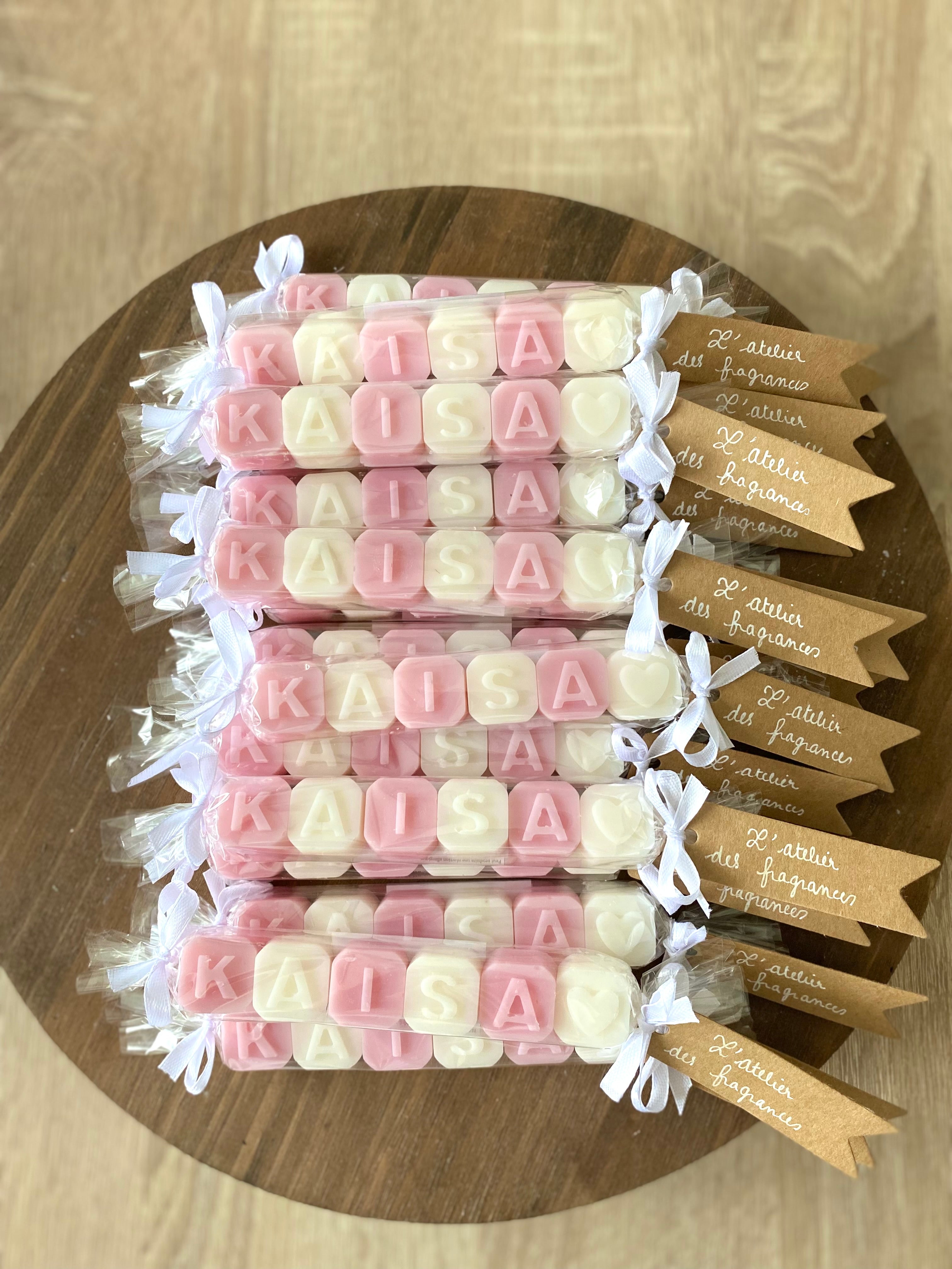 Fondants parfumés personnalisés