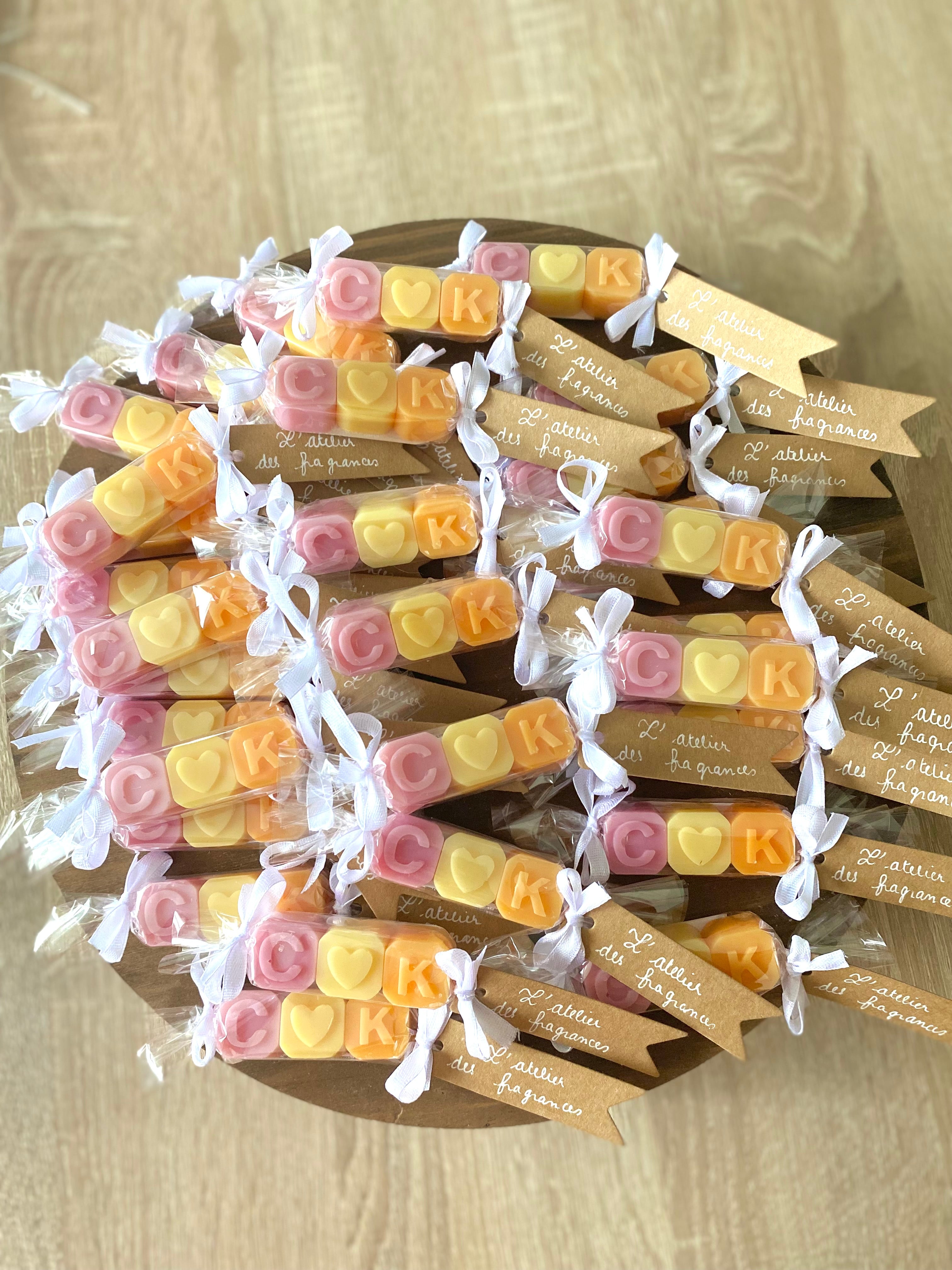 Fondants parfumés personnalisés