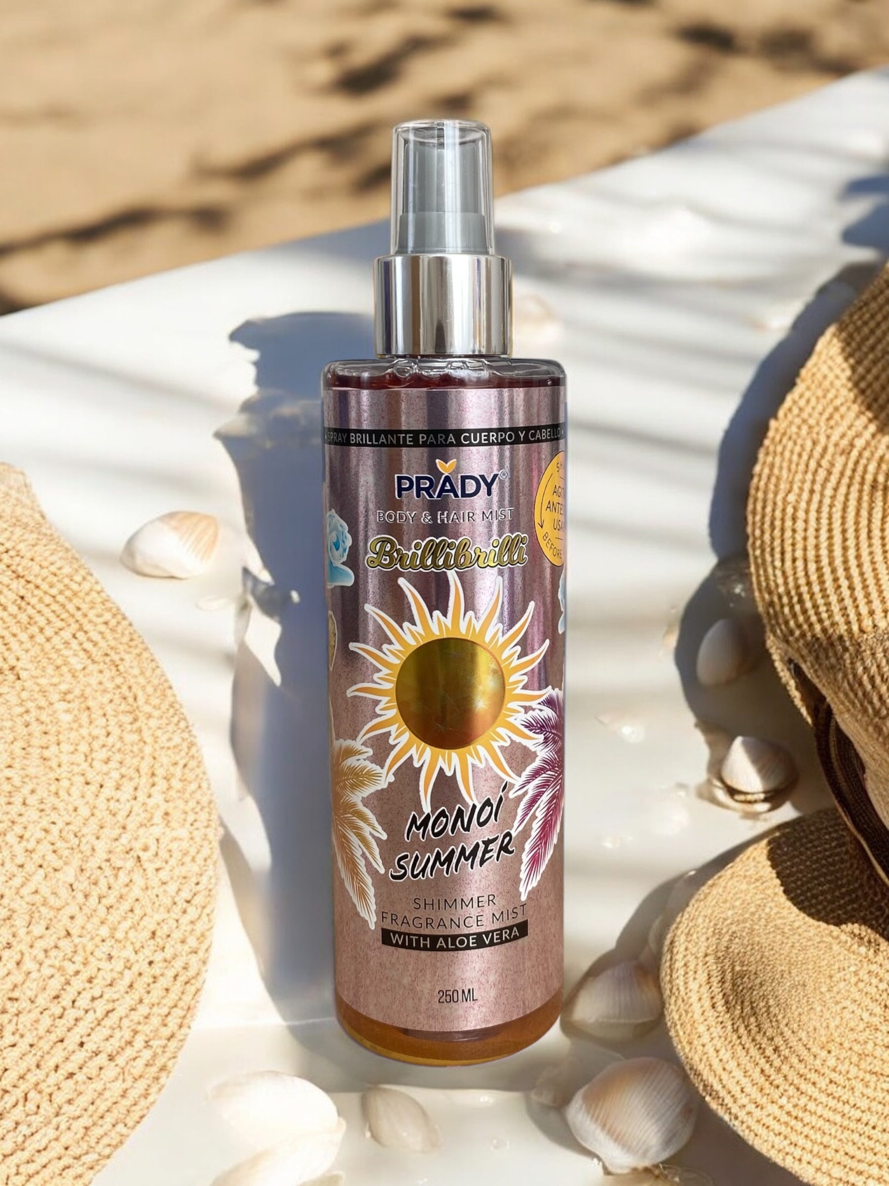 Brume pailletée corps et cheveux MONOÏ