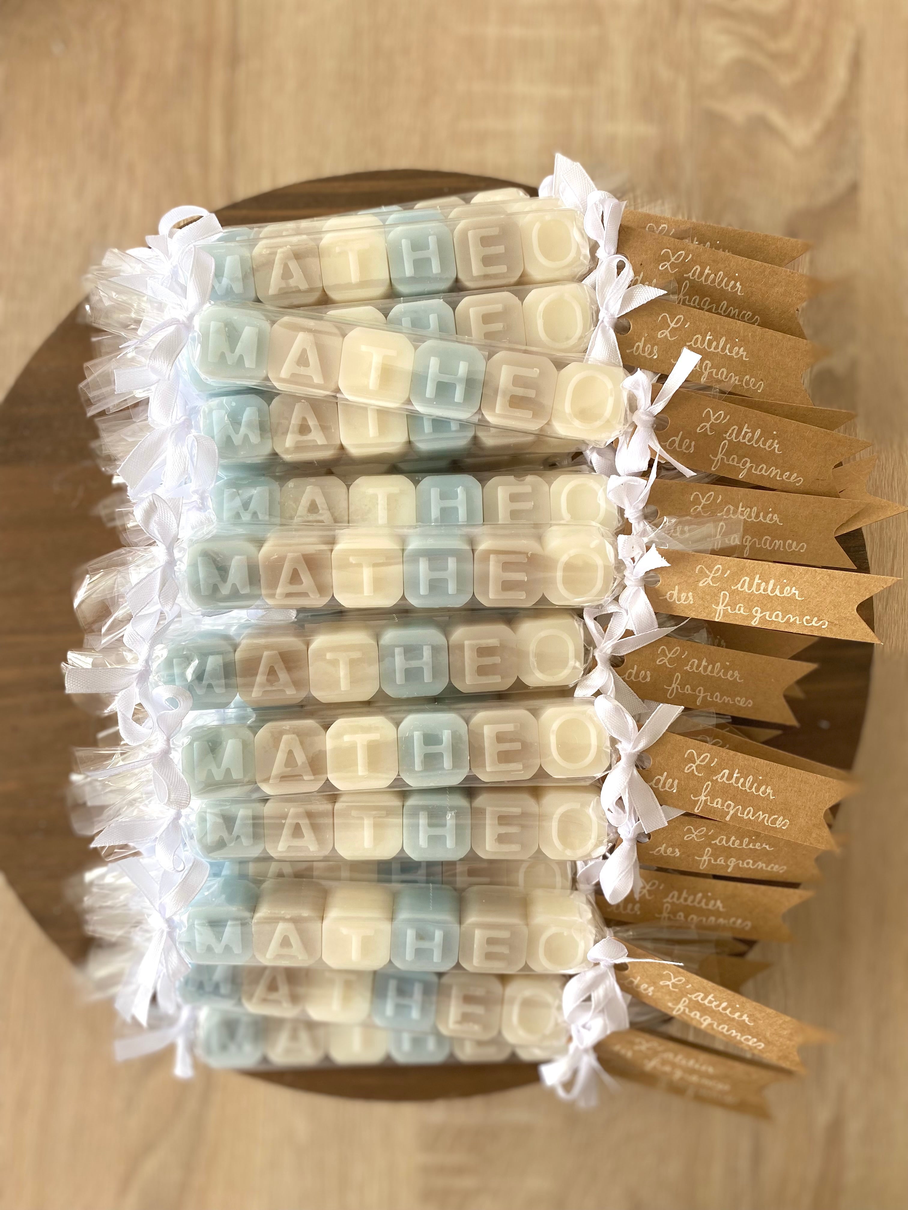 Fondants parfumés personnalisés