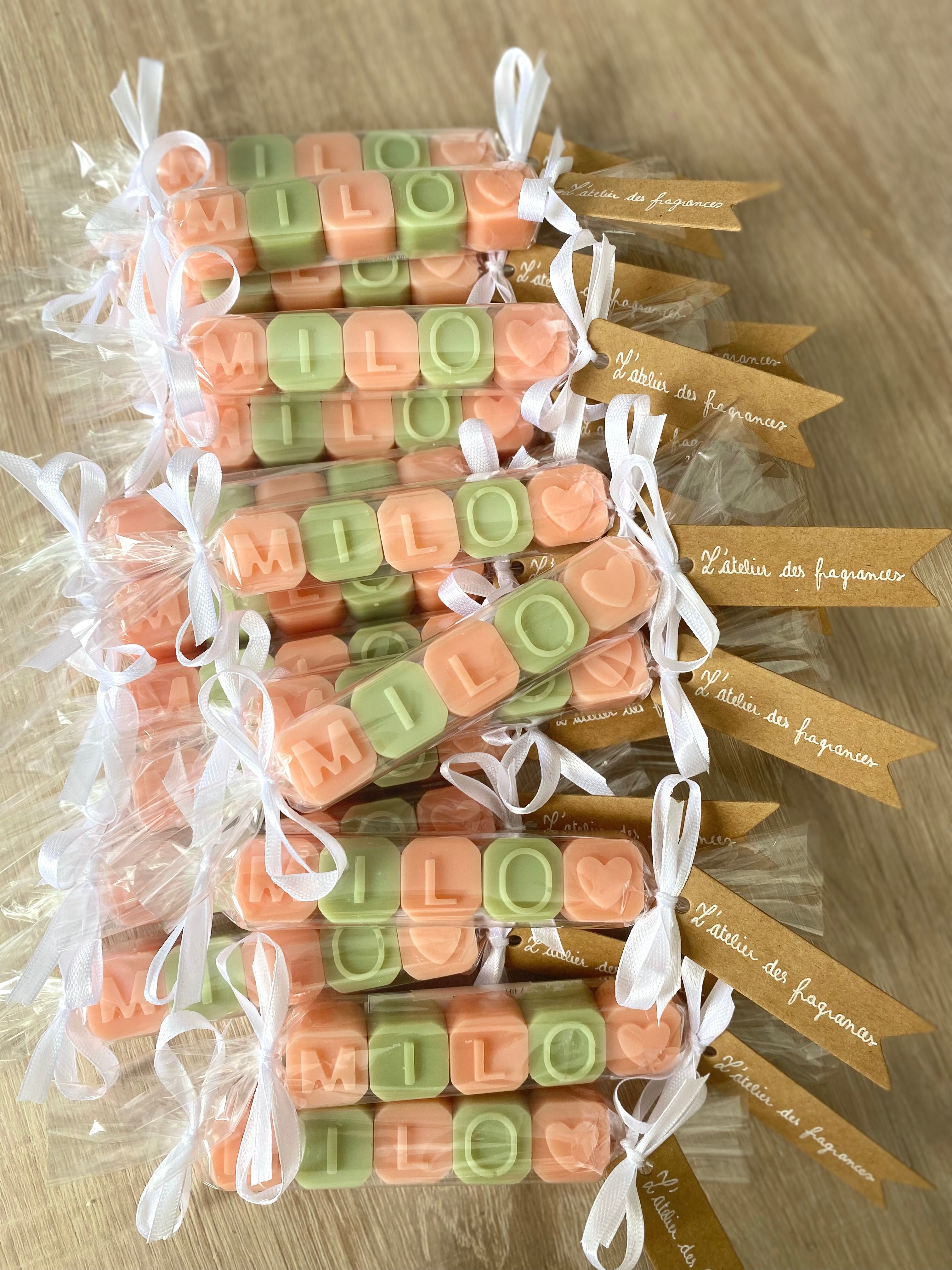 Fondants parfumés personnalisés