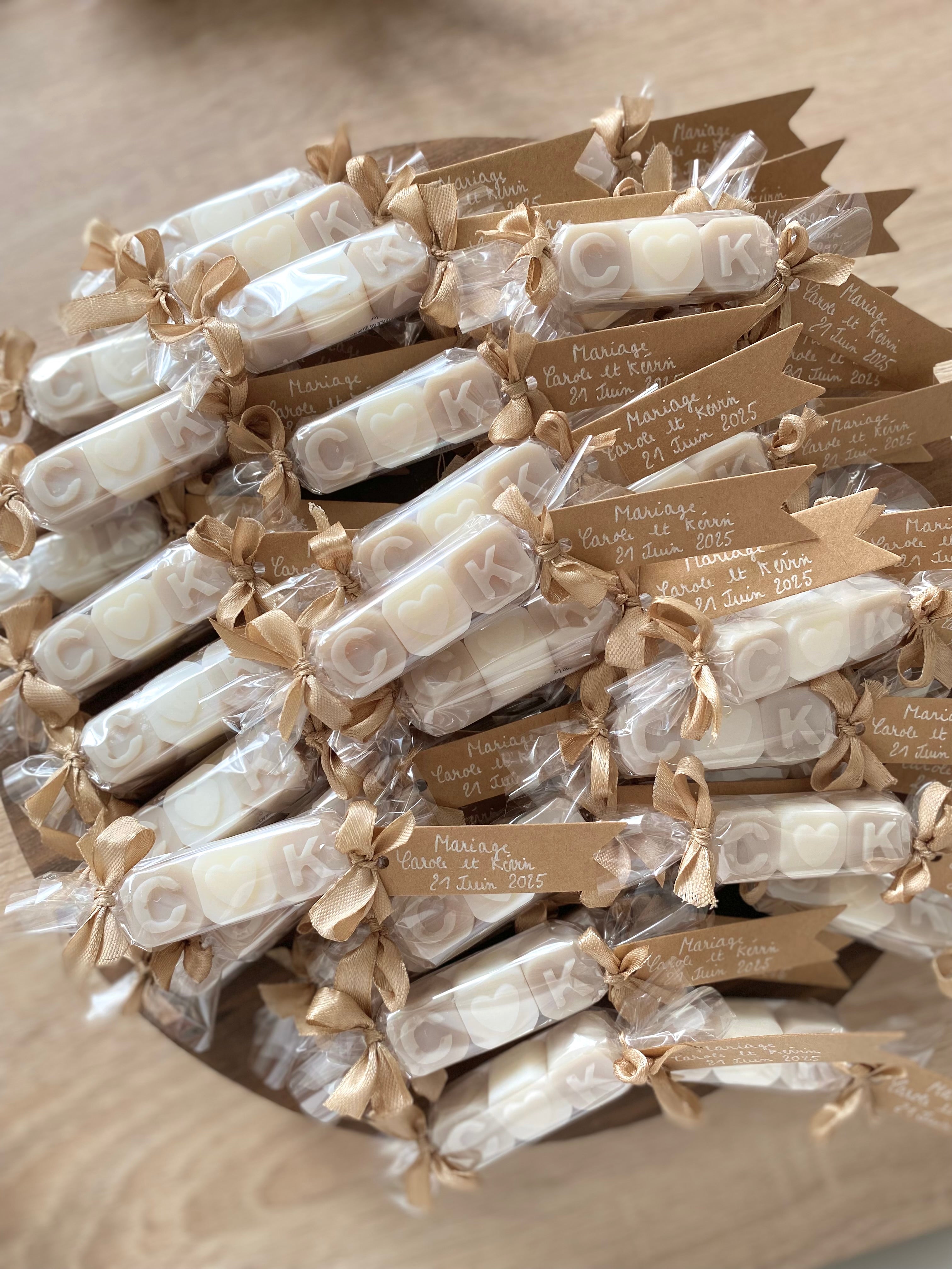 Fondants parfumés personnalisés