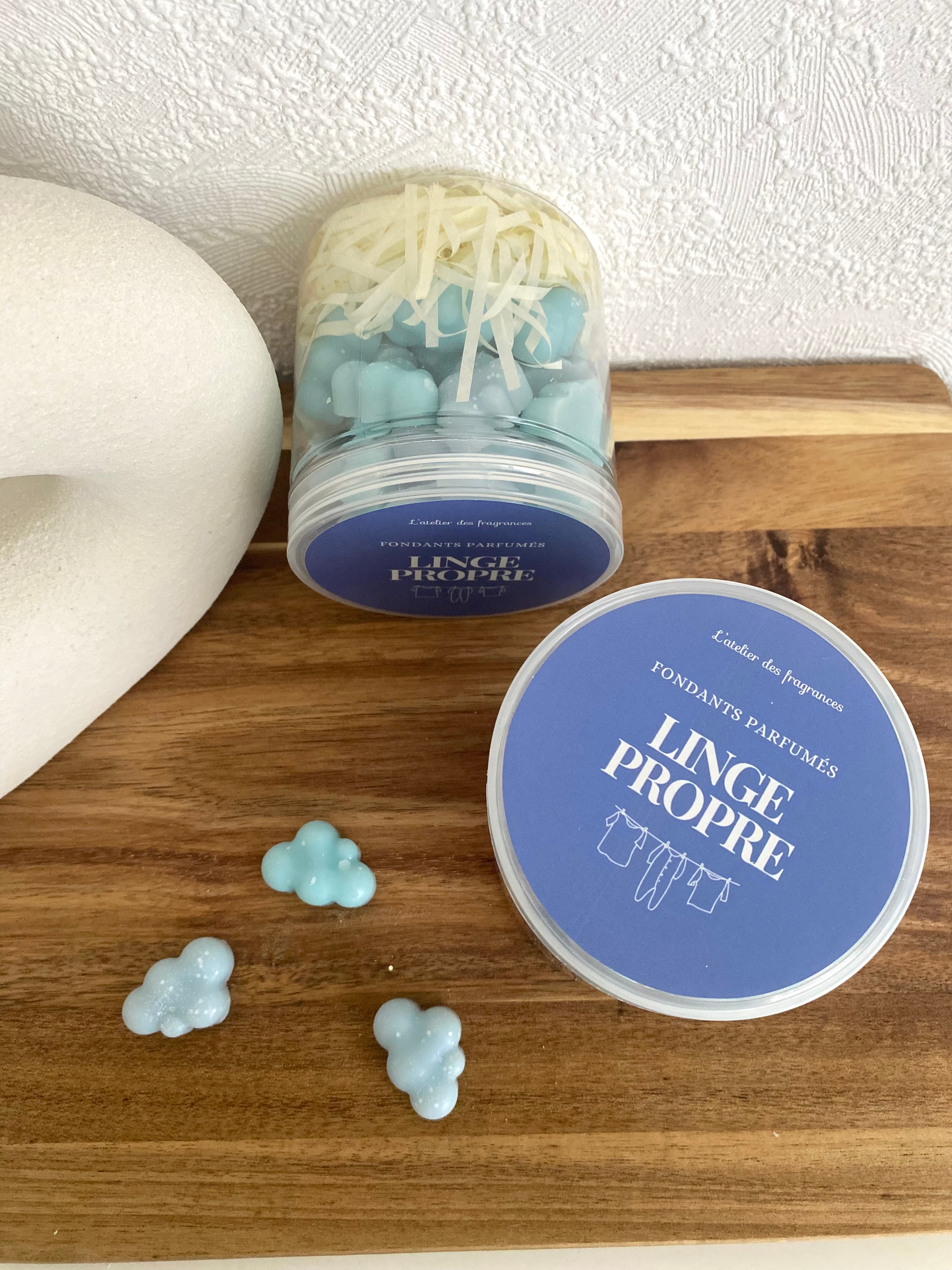 Box 150g fondants parfumés Linge propre