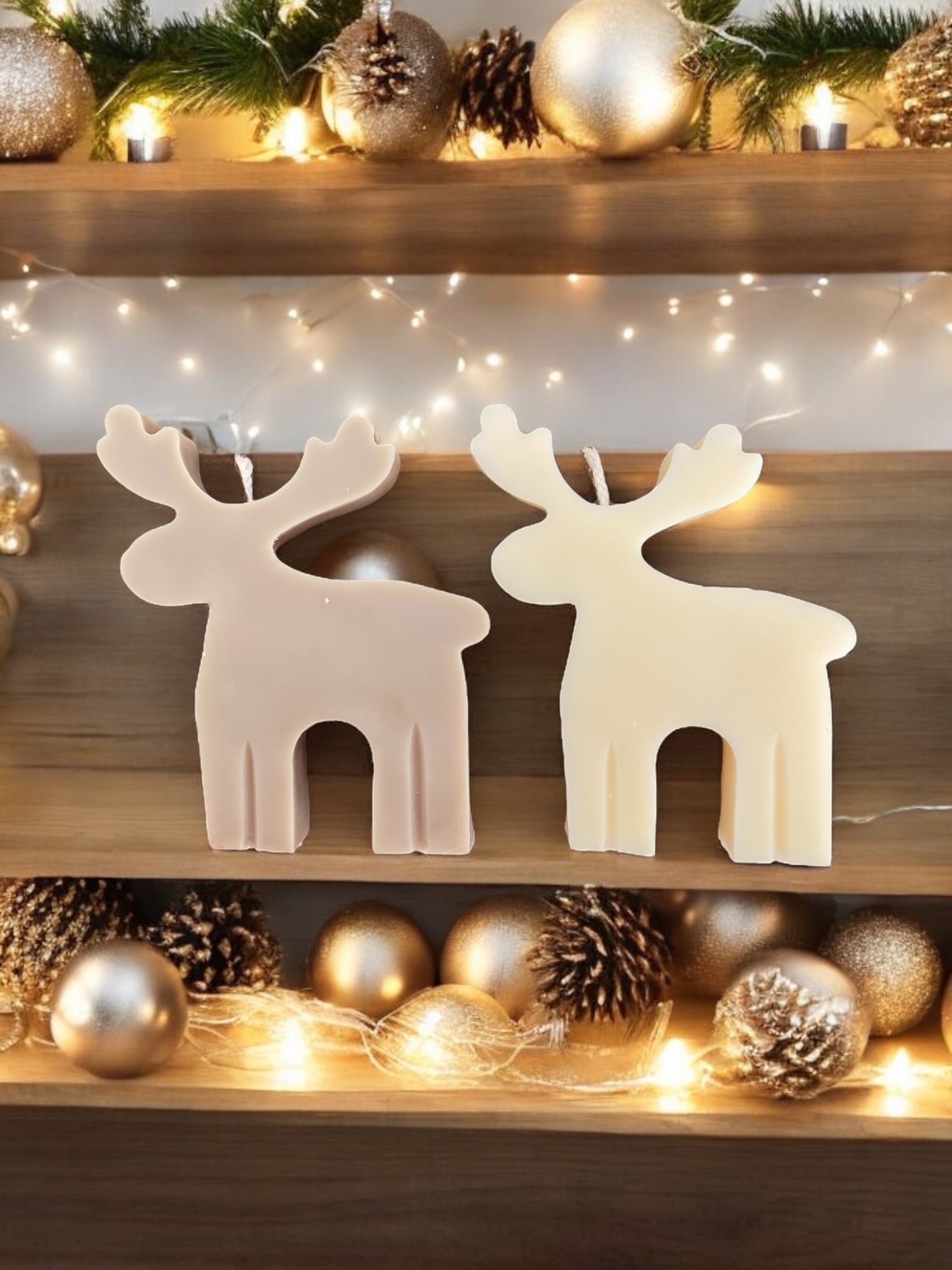 Bougie grand Cerf de Noël 🦌