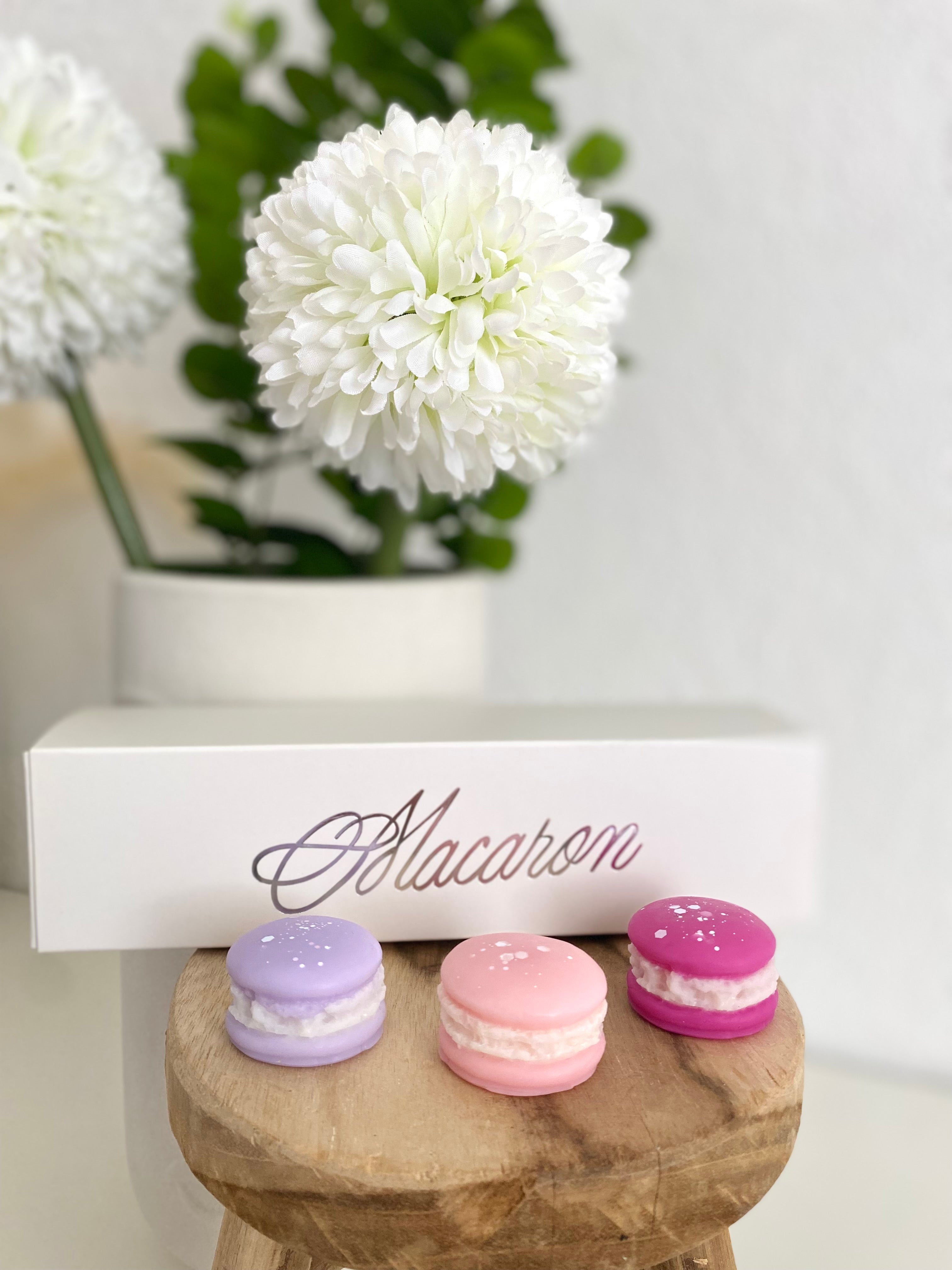 Coffret 6 macarons parfumés